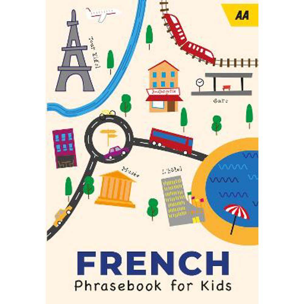 AA French Phrasebook for Kids: 2024 (Paperback)